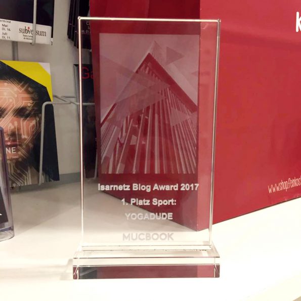Isarnetz-Blog-Award für den Yogadude